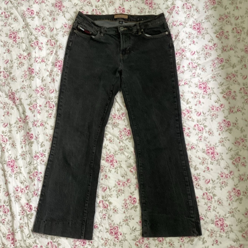 Tommy Hilfiger dark wash bell bottom jeans